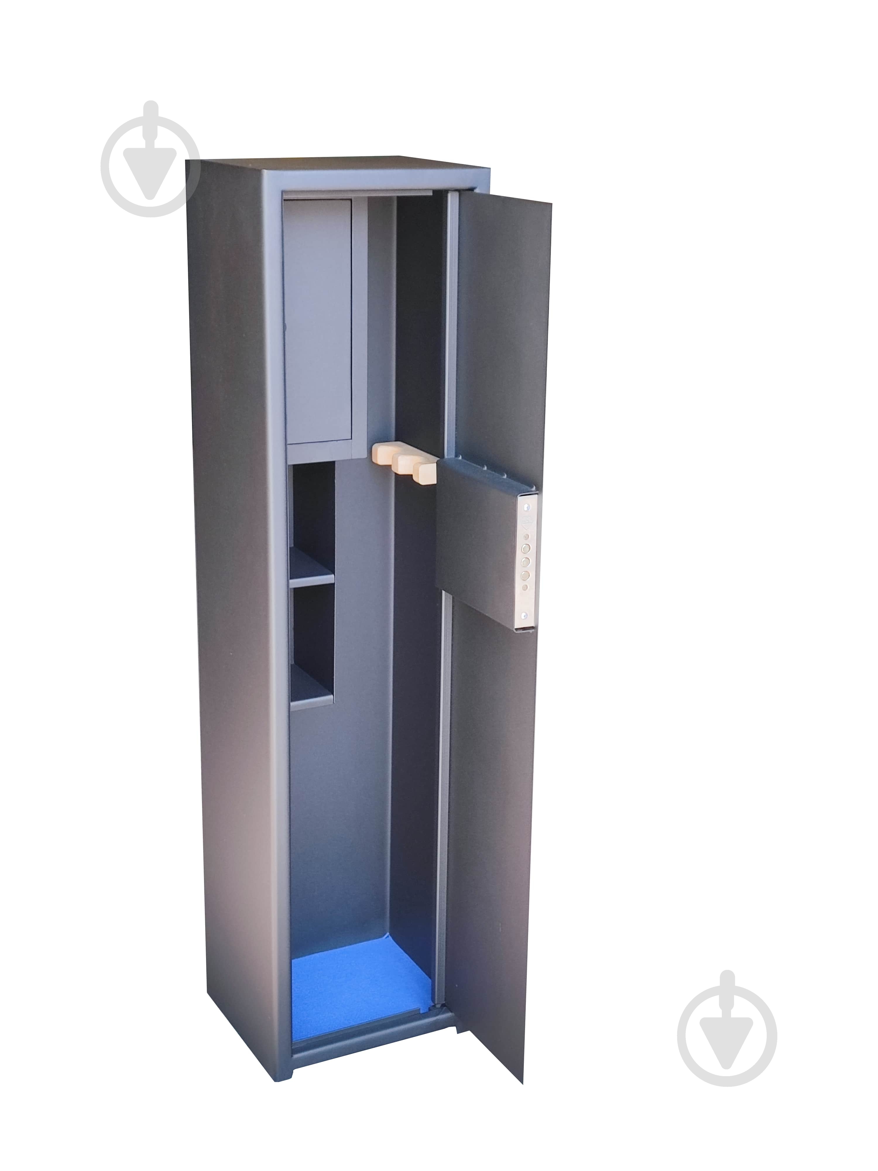 Сейф для зброї B.A.K.S. С-231 1320х290х250 мм 27 кг на 2 рушниці - фото 1