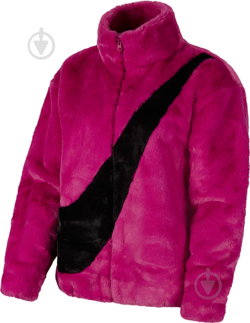Куртка женская Nike W NSW JKT FAUX FUR CU6558-564 р.S фиолетовая - фото 1
