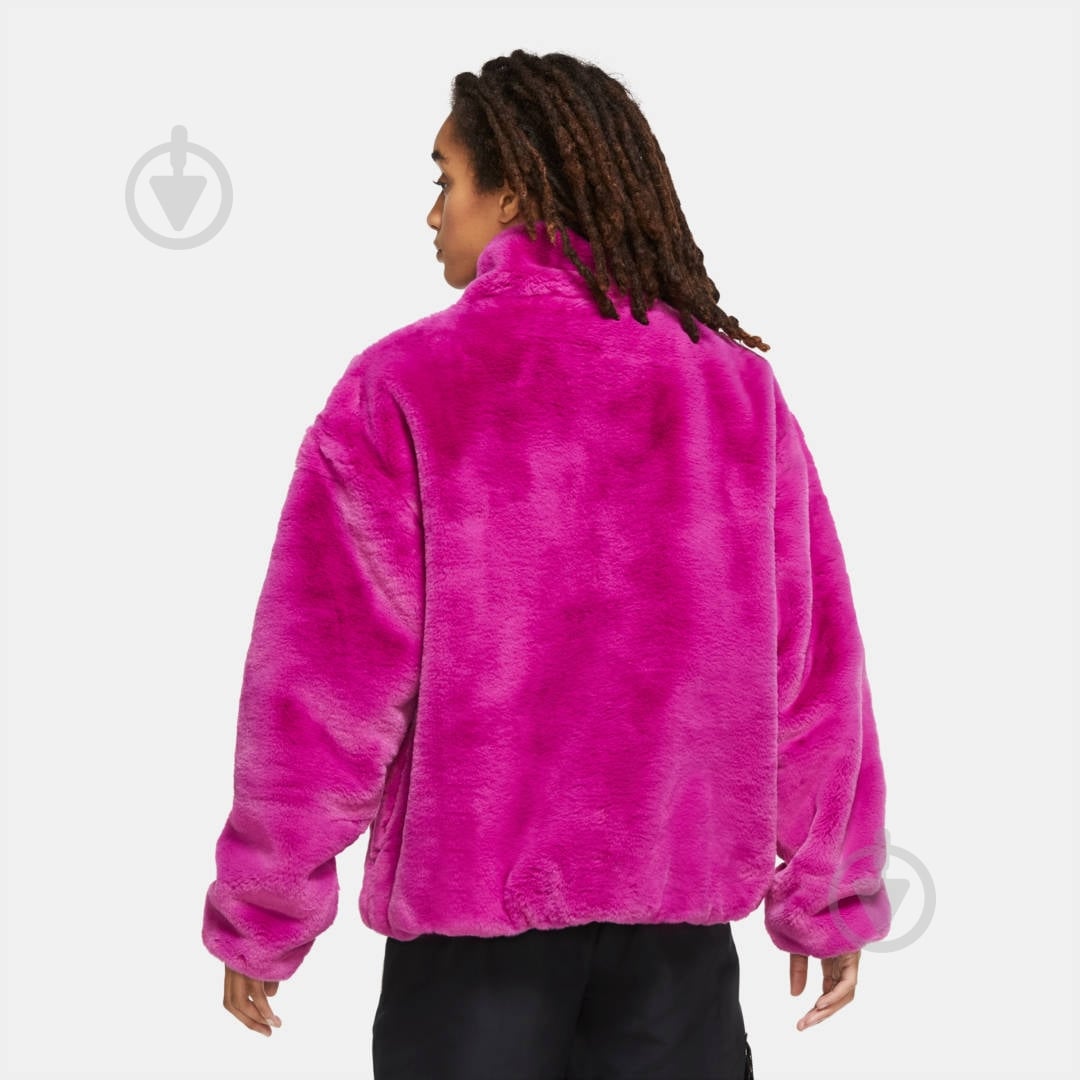 Куртка женская Nike W NSW JKT FAUX FUR CU6558-564 р.S фиолетовая - фото 6
