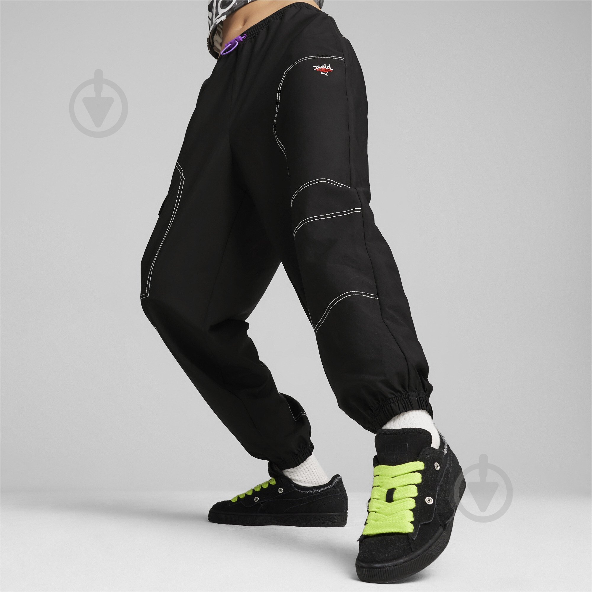 Брюки Puma X X-GIRL CARGO PANTS WV 62471901 р. L черный - фото 3