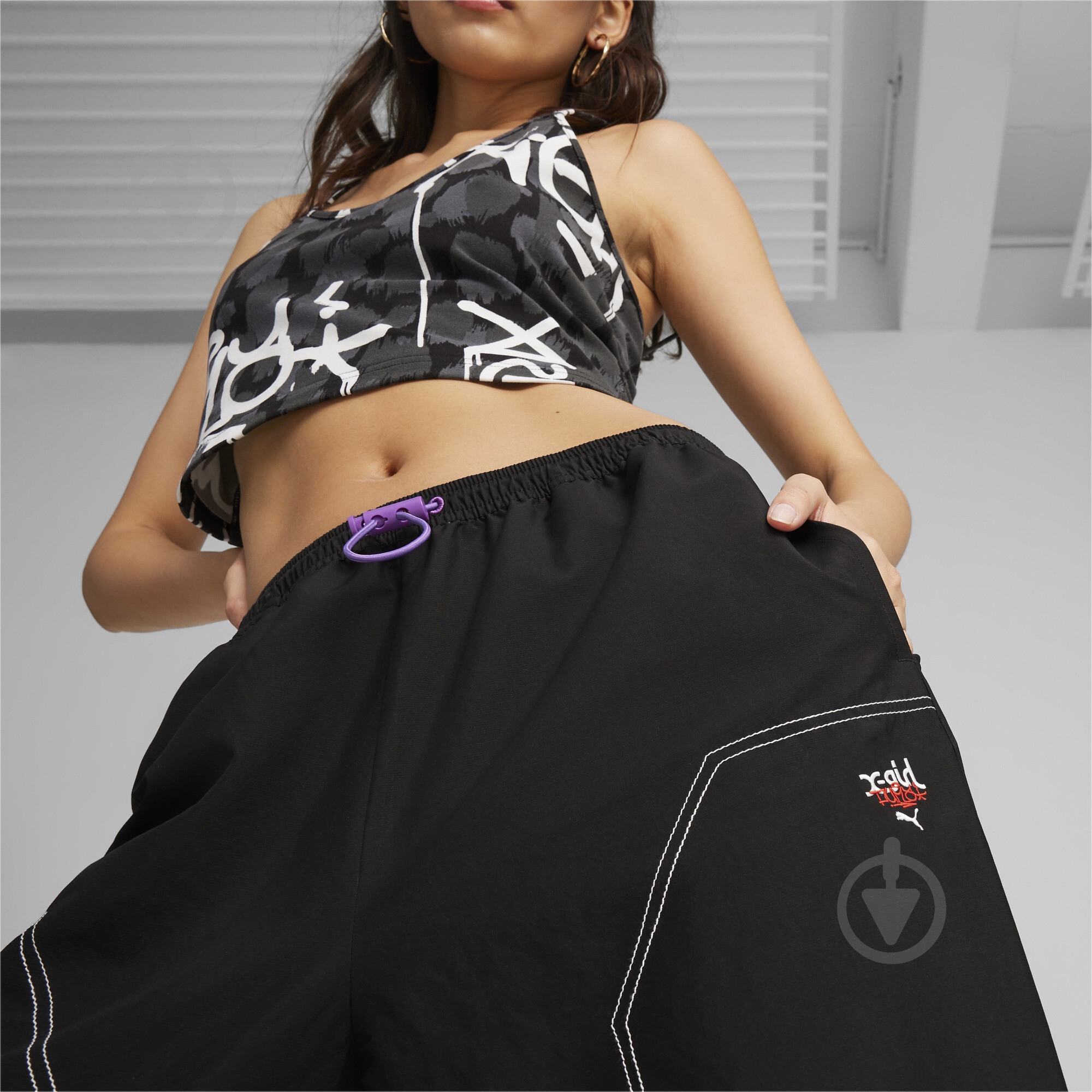 Брюки Puma X X-GIRL CARGO PANTS WV 62471901 р. L черный - фото 4