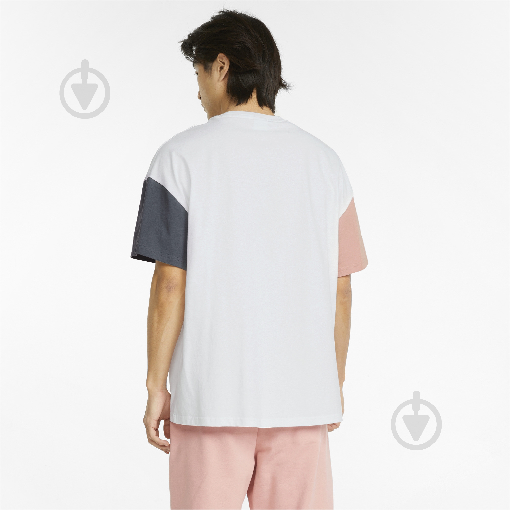 Футболка Puma Classics Block Boxy Tee 53460302 р.M белый - фото 2