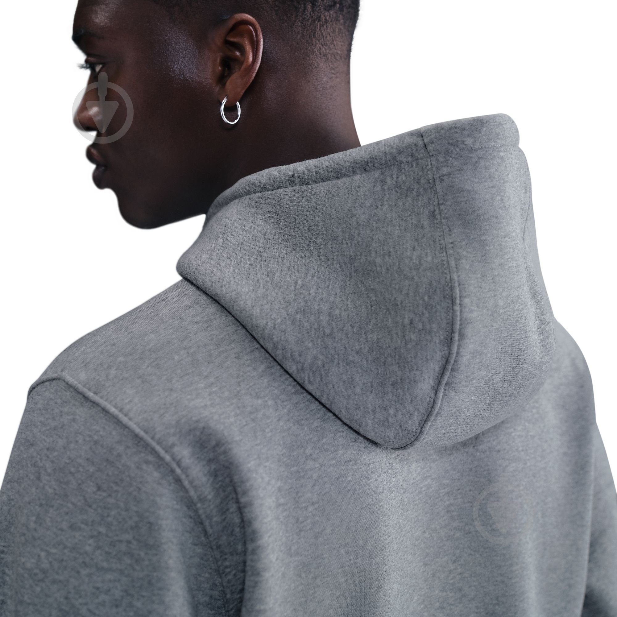 Джемпер Nike M NK CLUB BB PO GFX HOODIE FN3868-063 р.L серый - фото 5 Джемпер Nike M NK CLUB BB PO GFX HOODIE FN3868-063 р.L серый - фото 5