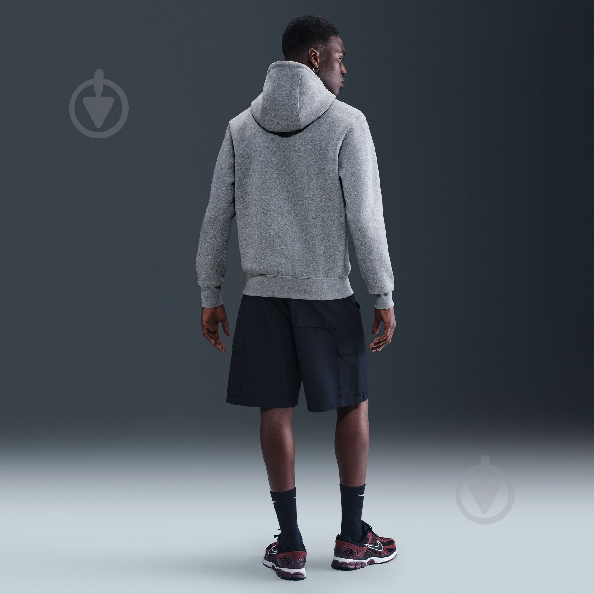 Джемпер Nike M NK CLUB BB PO GFX HOODIE FN3868-063 р.L серый - фото 7 Джемпер Nike M NK CLUB BB PO GFX HOODIE FN3868-063 р.L серый - фото 7