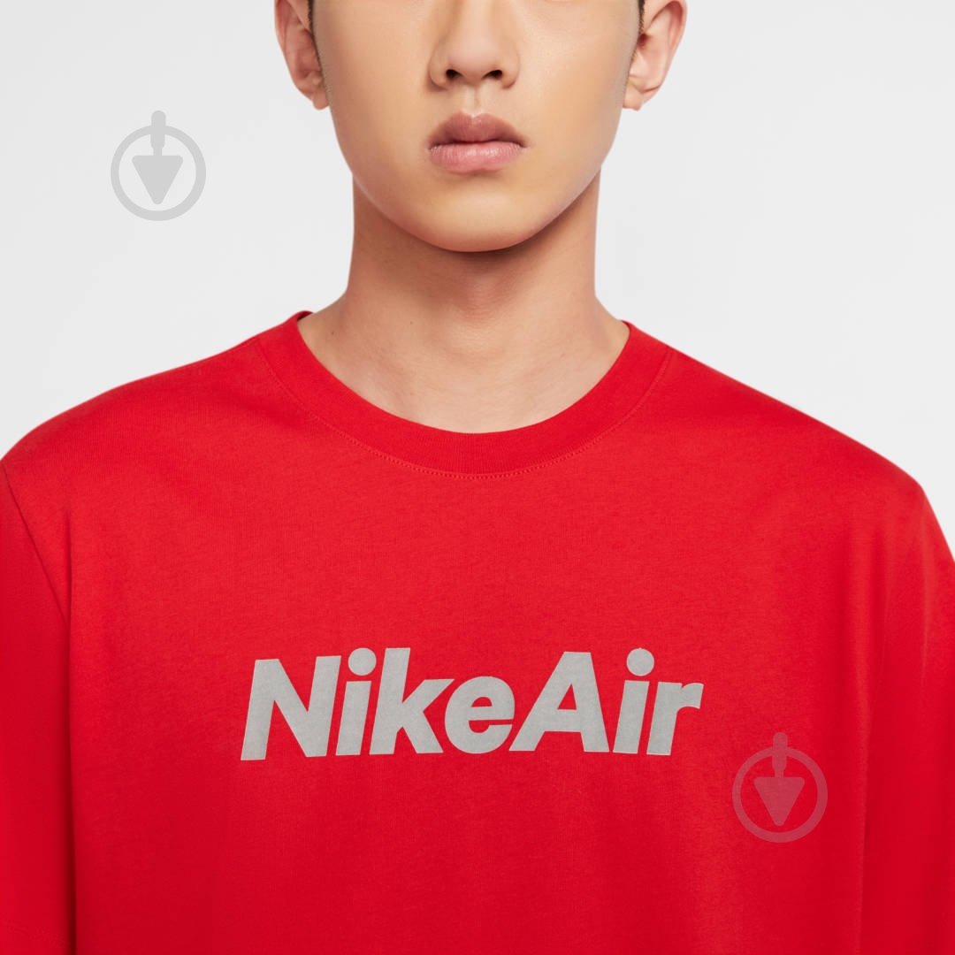 Футболка Nike M NSW SS TEE AIR HBR 1 CU7344-657 р.S красный - фото 6