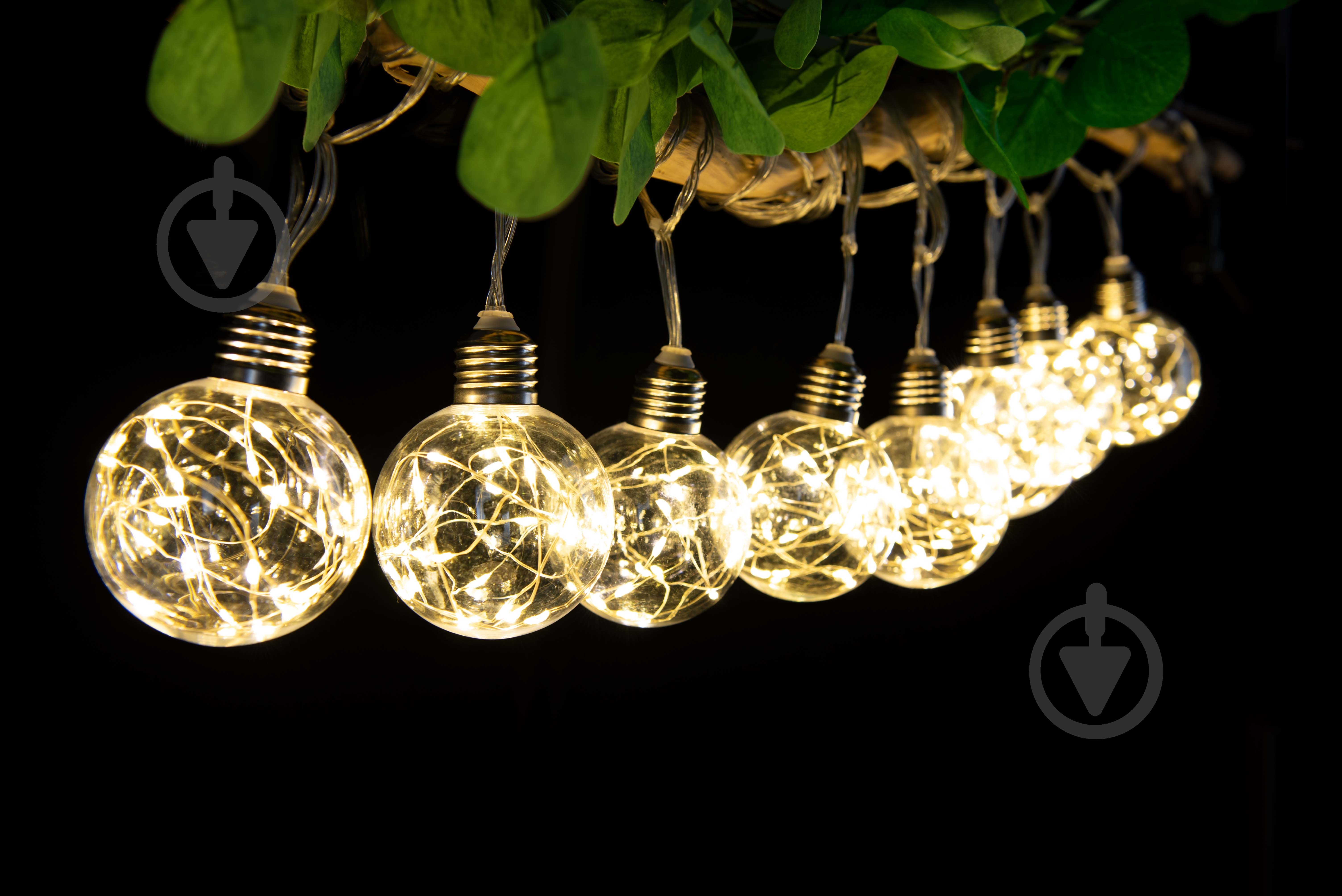 Електрогірлянда лінійна світлодіодна (LED) 9 ламп 8,6 м (QPD223402) - фото 1