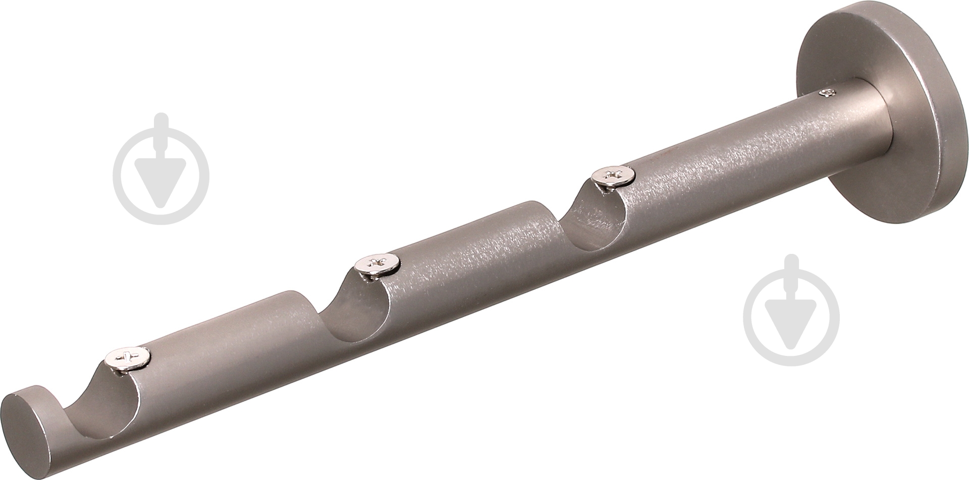 Комплект Cardinal Кристал-Куля потрійний d16 мм 240 см сатин нікель - фото 4 Комплект Cardinal Кристал-Куля потрійний d16 мм 240 см сатин нікель - фото 4