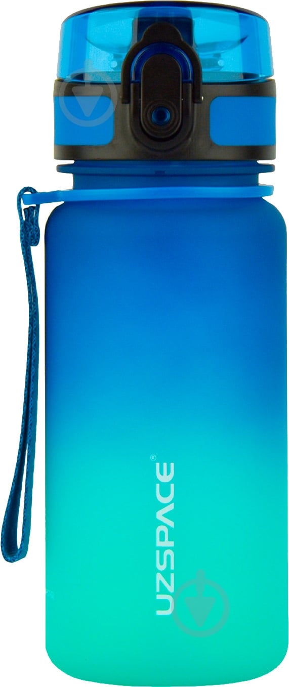 Пляшка Uzspace 3034 350 мл синя - фото 1
