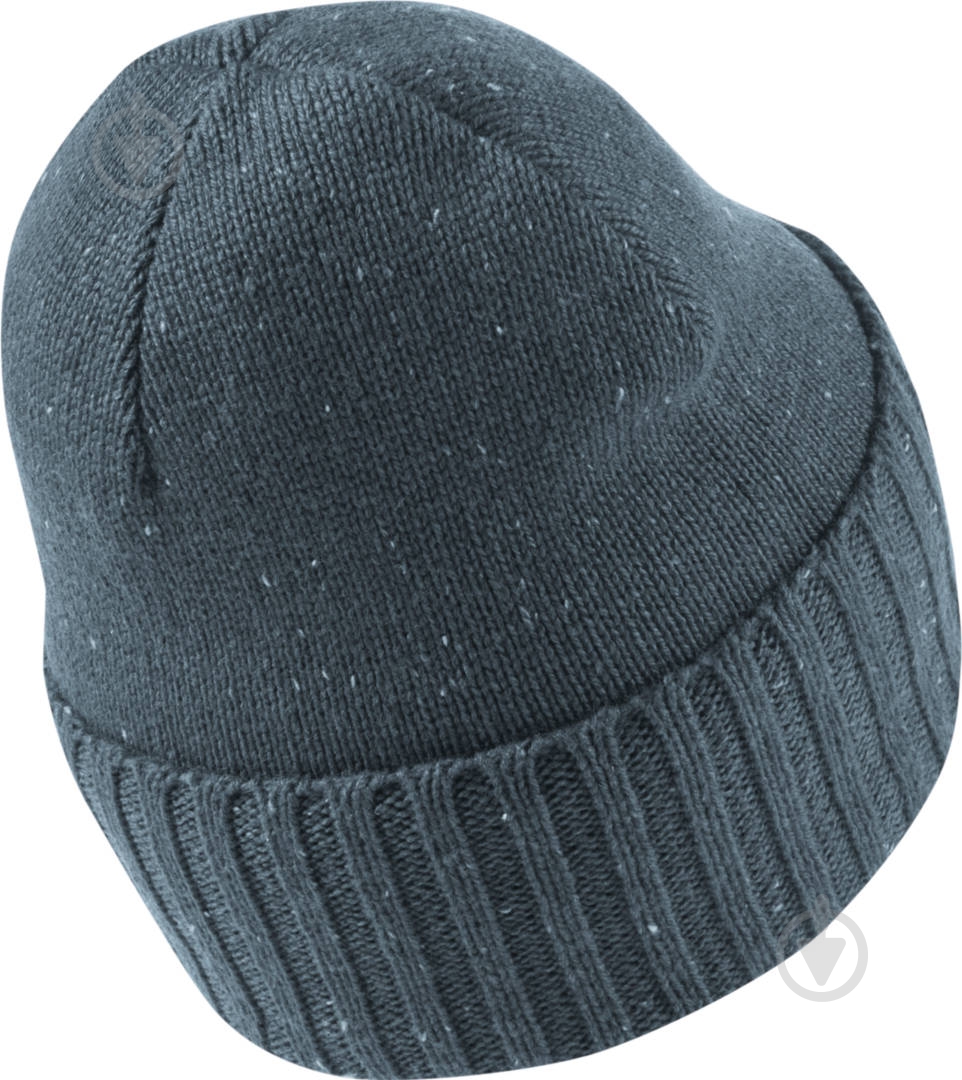 Шапка Nike U Nsw Beanie Cuffed Fut Utl CW6322-031 р.one size черный - фото 2