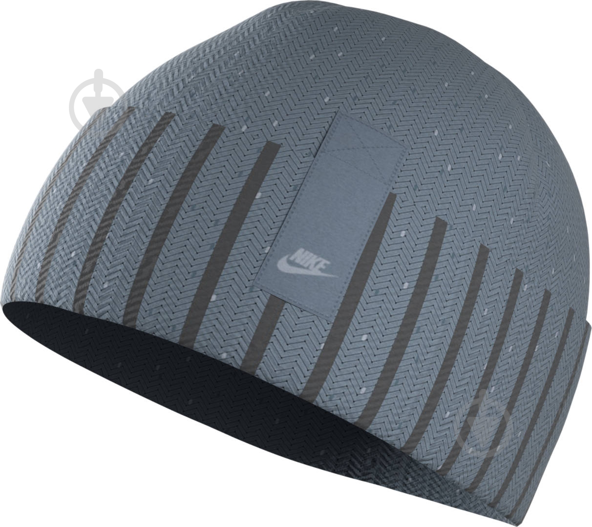 Шапка Nike U Nsw Beanie Cuffed Fut Utl CW6322-031 р.one size черный - фото 3