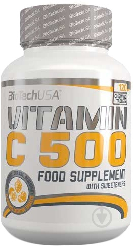 Вітаміни BioTechUSA Vitamin C 500 - фото 1