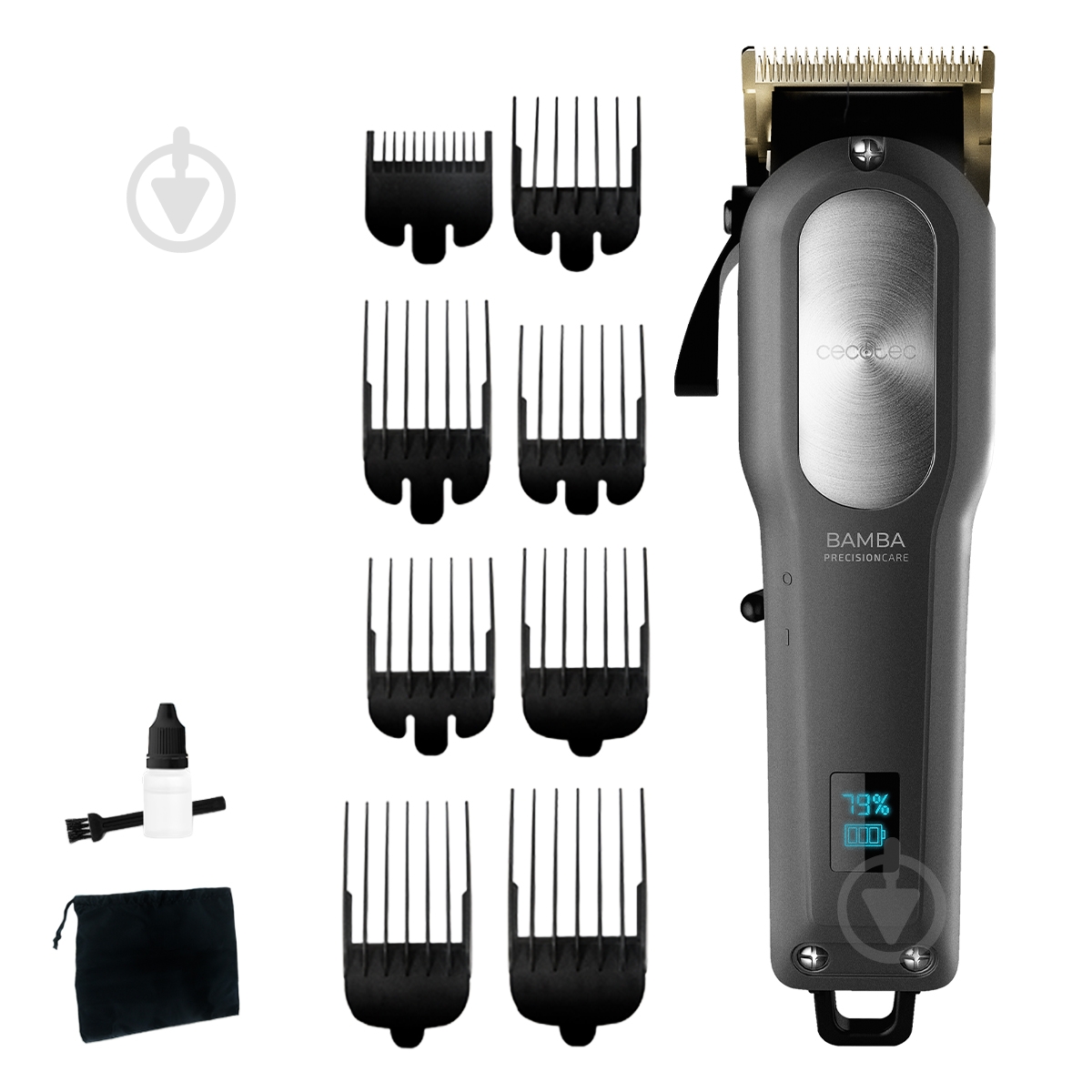 Машинка для стрижки CECOTEC Bamba PrecisionCare ProClipper Titanium Go CCTC-04218 - фото 1 Машинка для стрижки CECOTEC Bamba PrecisionCare ProClipper Titanium Go CCTC-04218 - фото 1