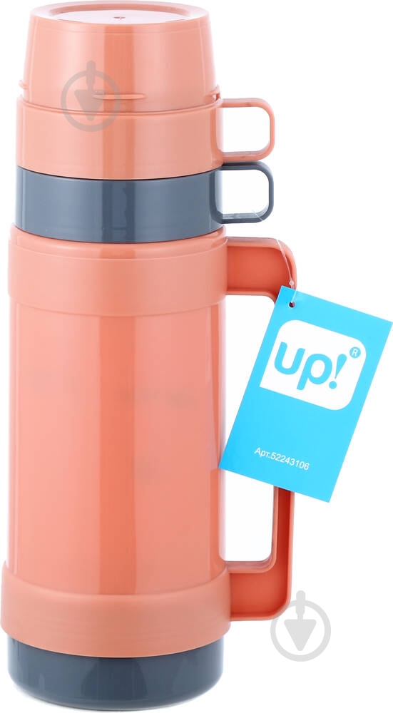 Термос UP! (Underprice) Cosy 1 л brown - фото 1