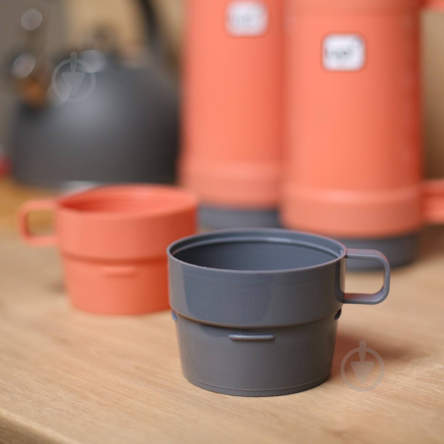 Термос UP! (Underprice) Cosy 1 л brown - фото 4