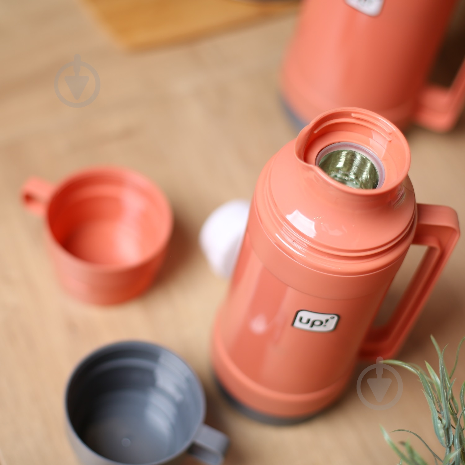 Термос UP! (Underprice) Cosy 1 л brown - фото 5