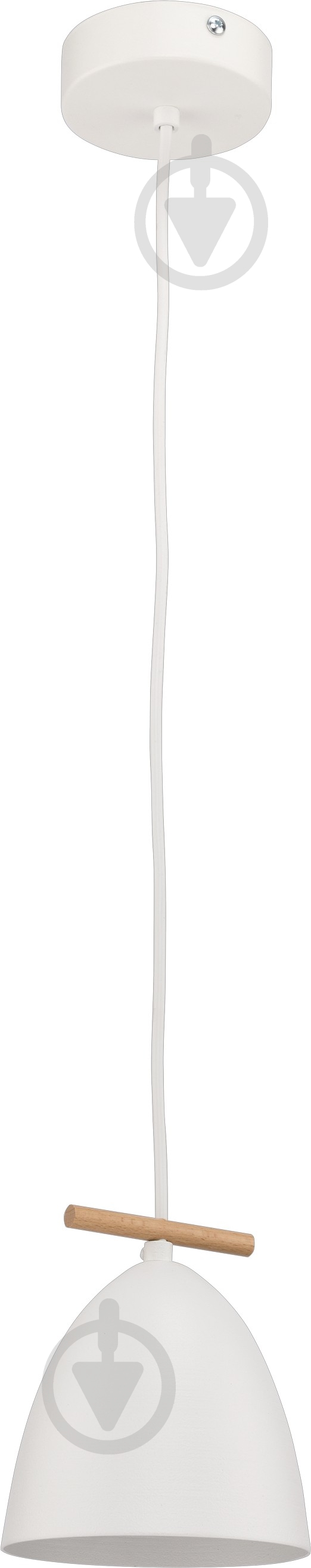 Підвіс TK Lighting Aida 1x60 Вт E27 білий/дерево 2385 - фото 1 Підвіс TK Lighting Aida 1x60 Вт E27 білий/дерево 2385 - фото 1