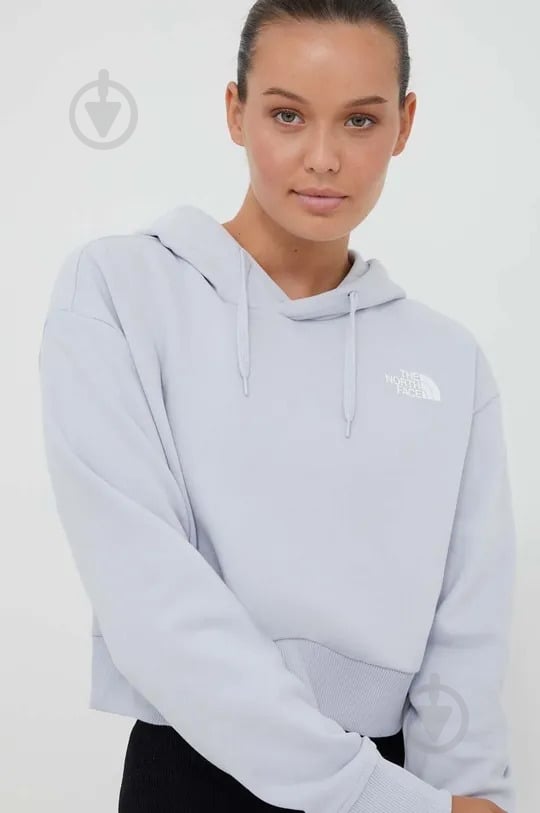 Джемпер THE NORTH FACE W TREND CROP HOODIE - EU NF0A5ICYI0E1 р.S голубой - фото 1 Джемпер THE NORTH FACE W TREND CROP HOODIE - EU NF0A5ICYI0E1 р.S голубой - фото 1