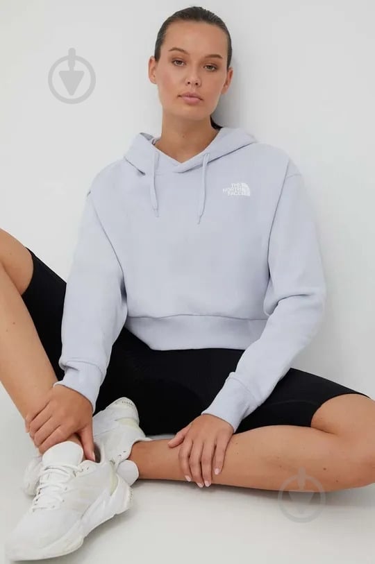 Джемпер THE NORTH FACE W TREND CROP HOODIE - EU NF0A5ICYI0E1 р.S голубой - фото 3 Джемпер THE NORTH FACE W TREND CROP HOODIE - EU NF0A5ICYI0E1 р.S голубой - фото 3