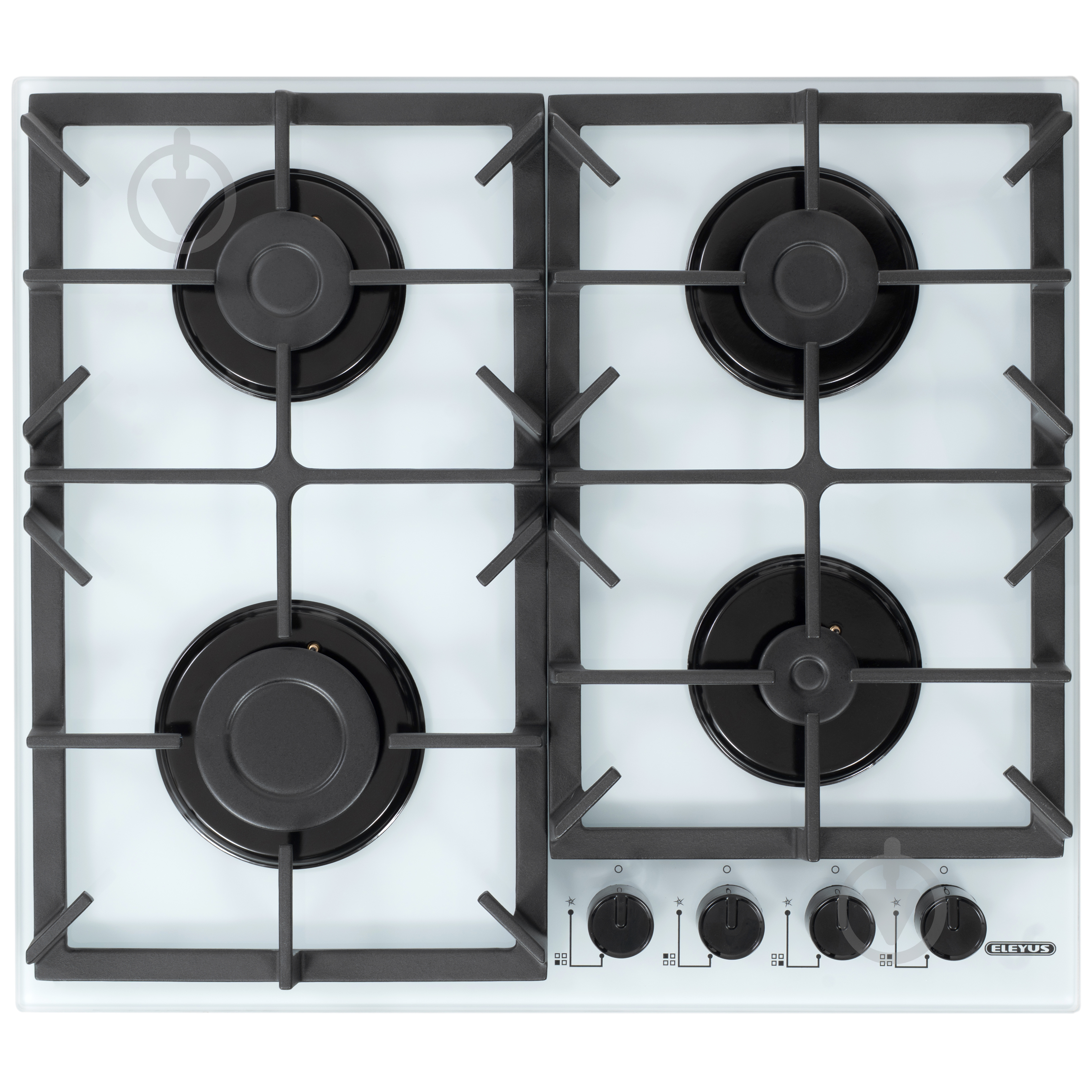Варочная поверхность газовая Eleyus ALMADA 60 WH CF - фото 1 Варочная поверхность газовая Eleyus ALMADA 60 WH CF - фото 1