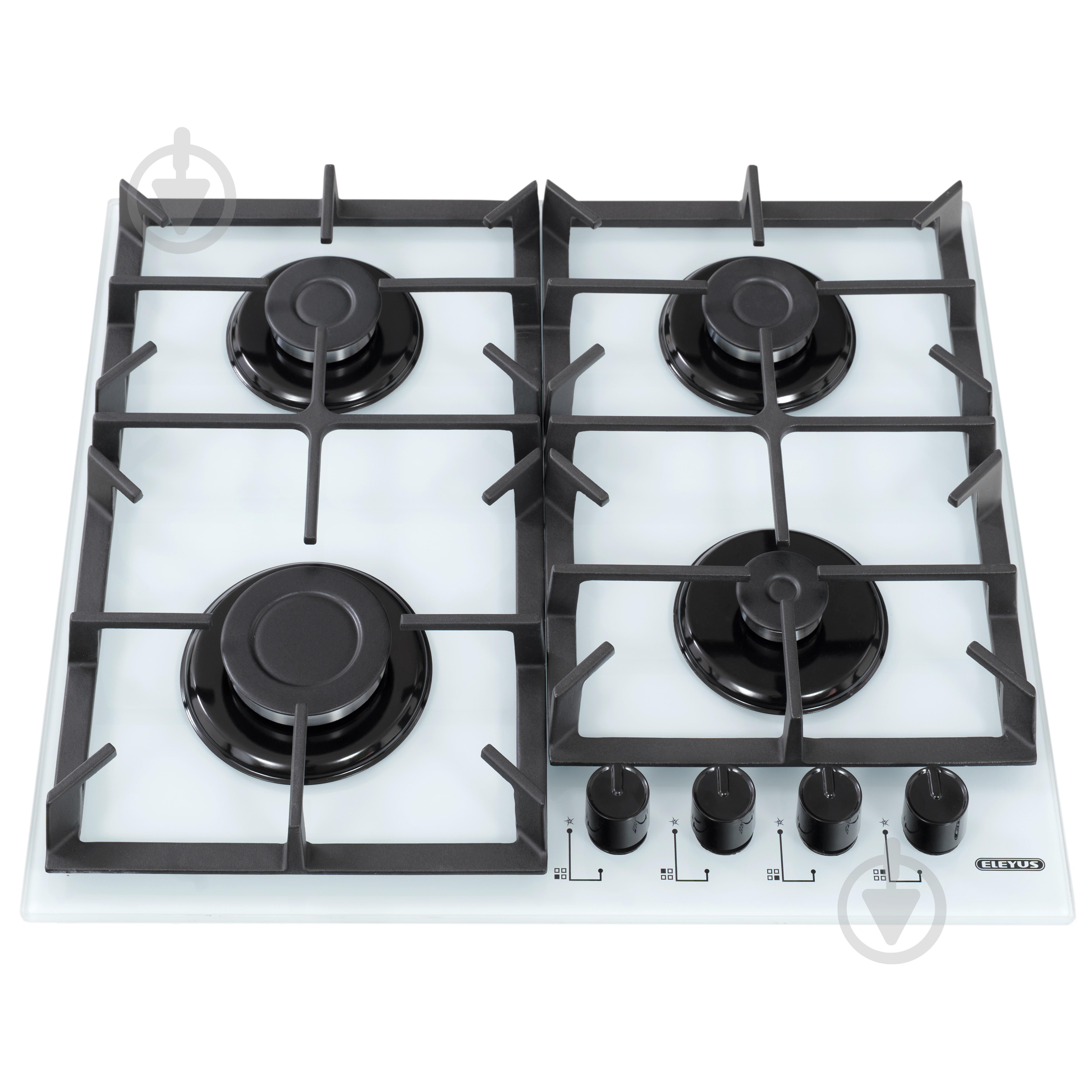 Варочная поверхность газовая Eleyus ALMADA 60 WH CF - фото 2 Варочная поверхность газовая Eleyus ALMADA 60 WH CF - фото 2