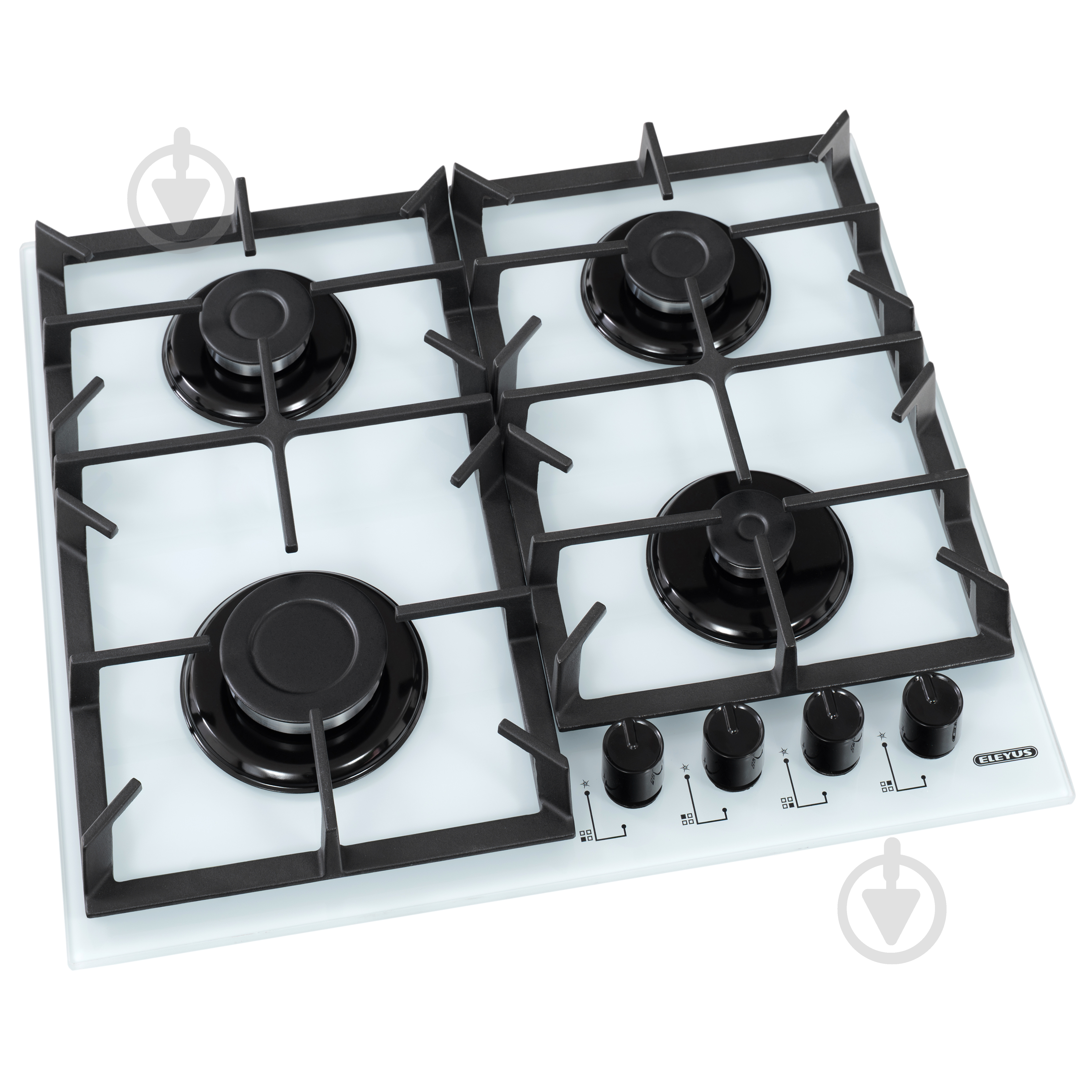 Варочная поверхность газовая Eleyus ALMADA 60 WH CF - фото 3 Варочная поверхность газовая Eleyus ALMADA 60 WH CF - фото 3