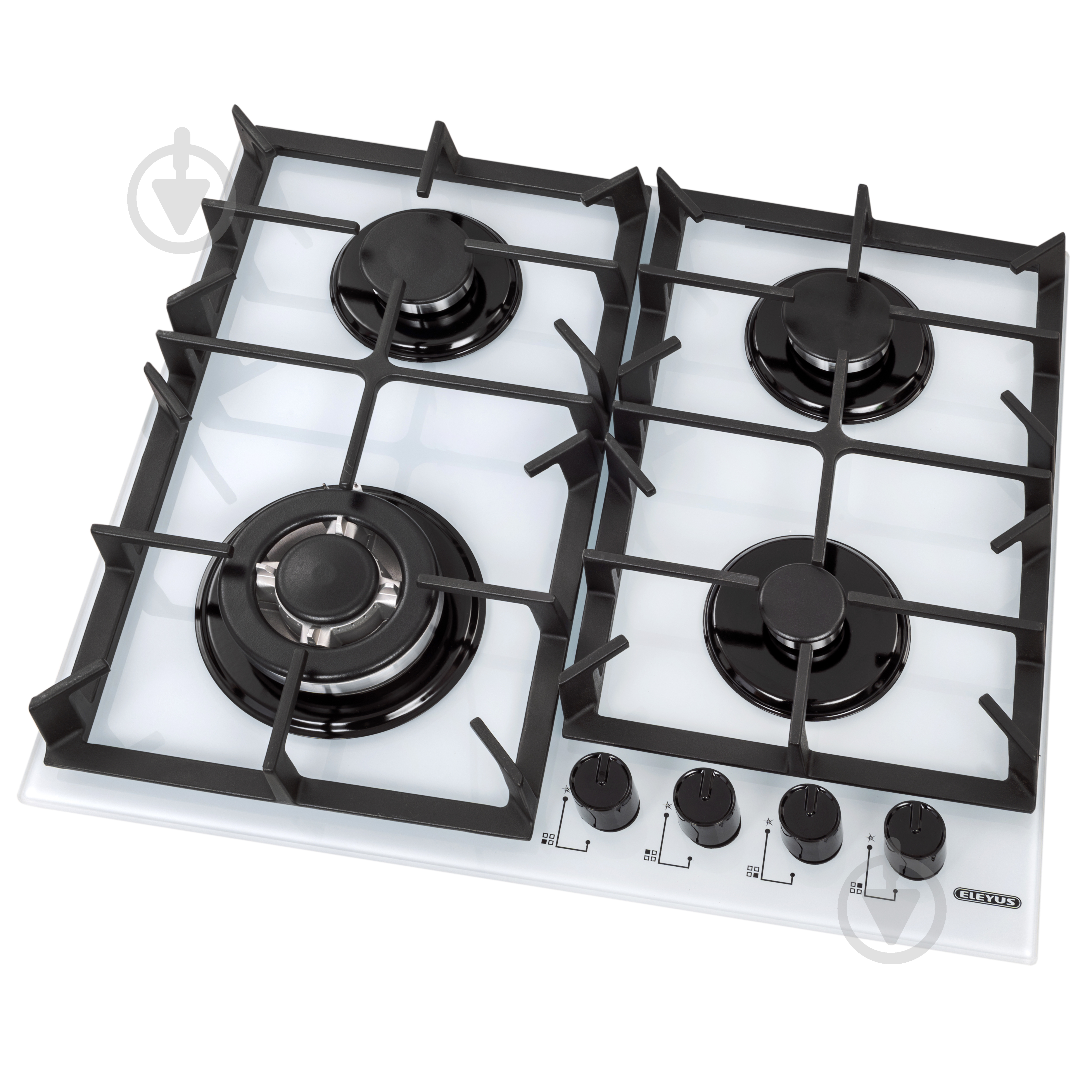 Варочная поверхность газовая Eleyus ALMADA 60 WH CTF - фото 4