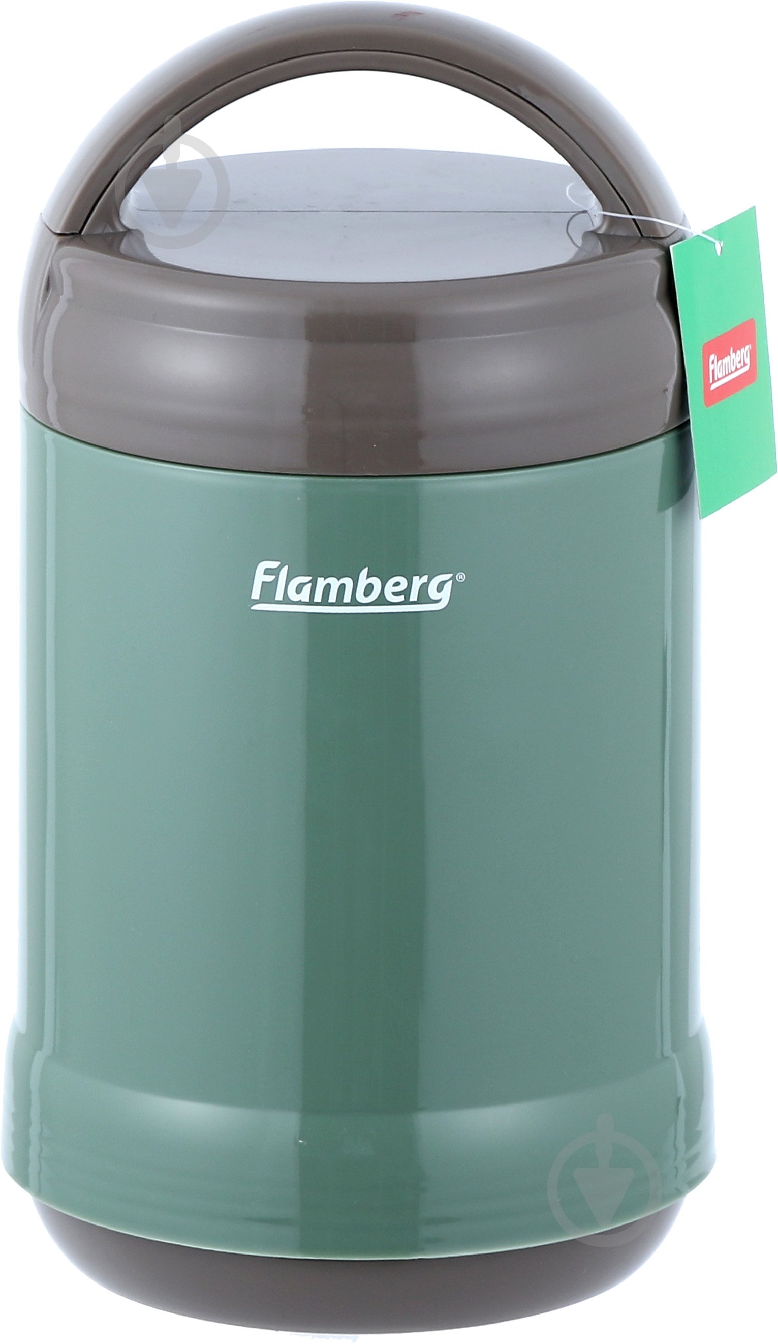 Термос Flamberg Lunch Time 1,4 л зеленый - фото 1