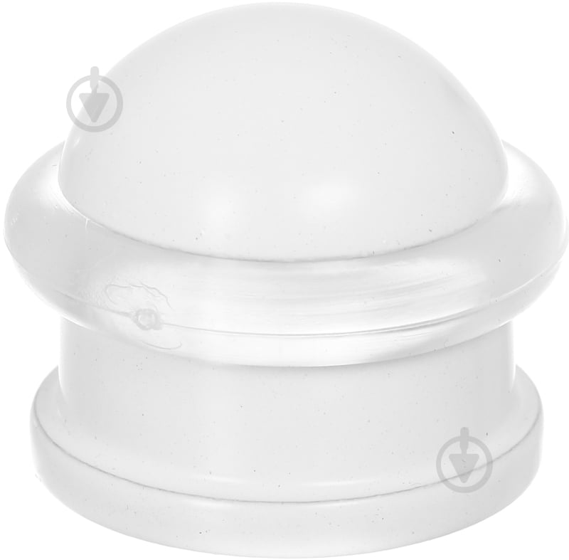 Стопор дверной MVM М-38 белый - фото 1