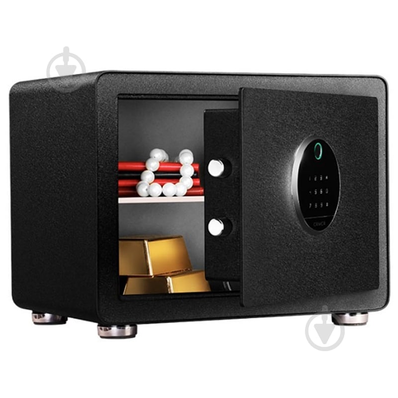 Сейф Xiaomi со сканером отпечатка пальца CRMCR BGX-X1-30MP Black - фото 2