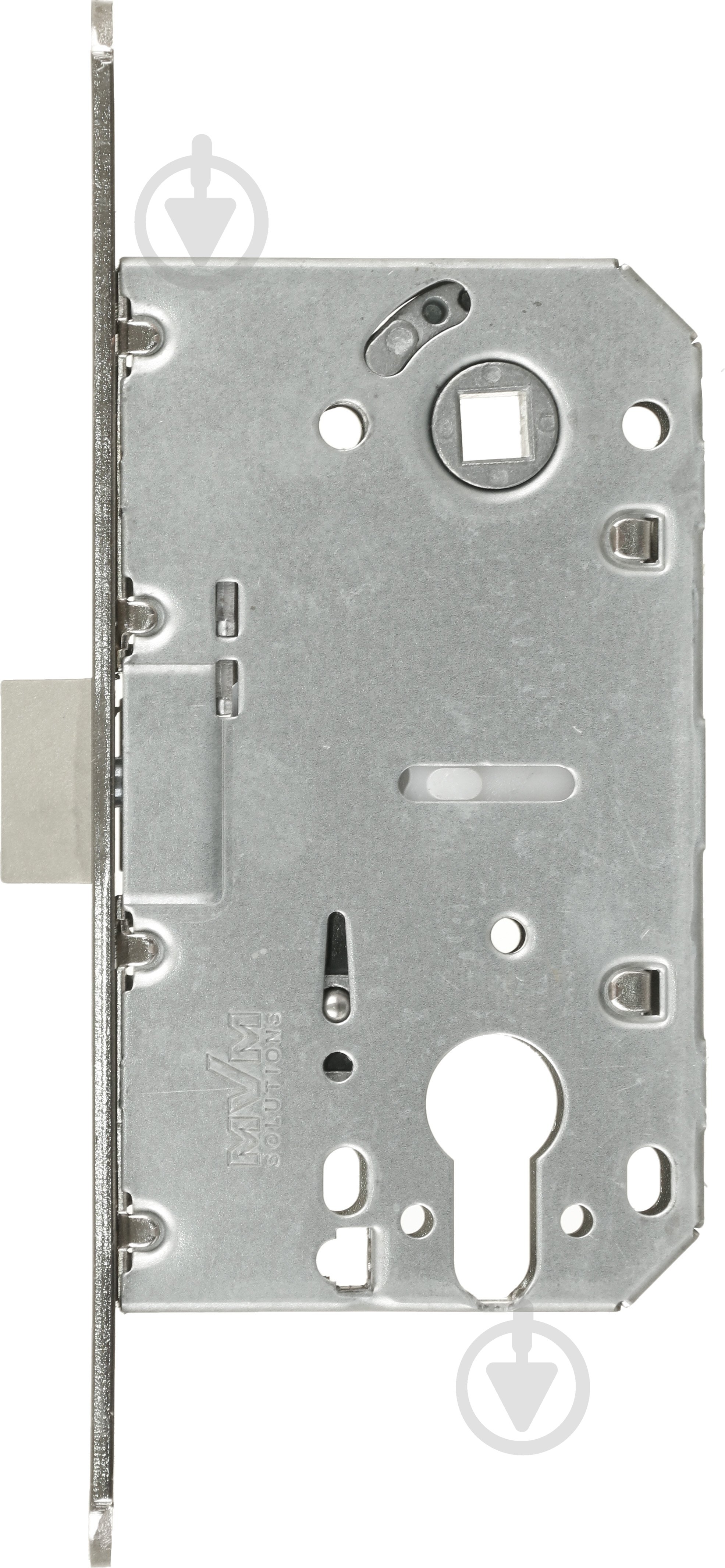 Дверний замок міжкімнатний MVM P-2056C матовий нікель - фото 2