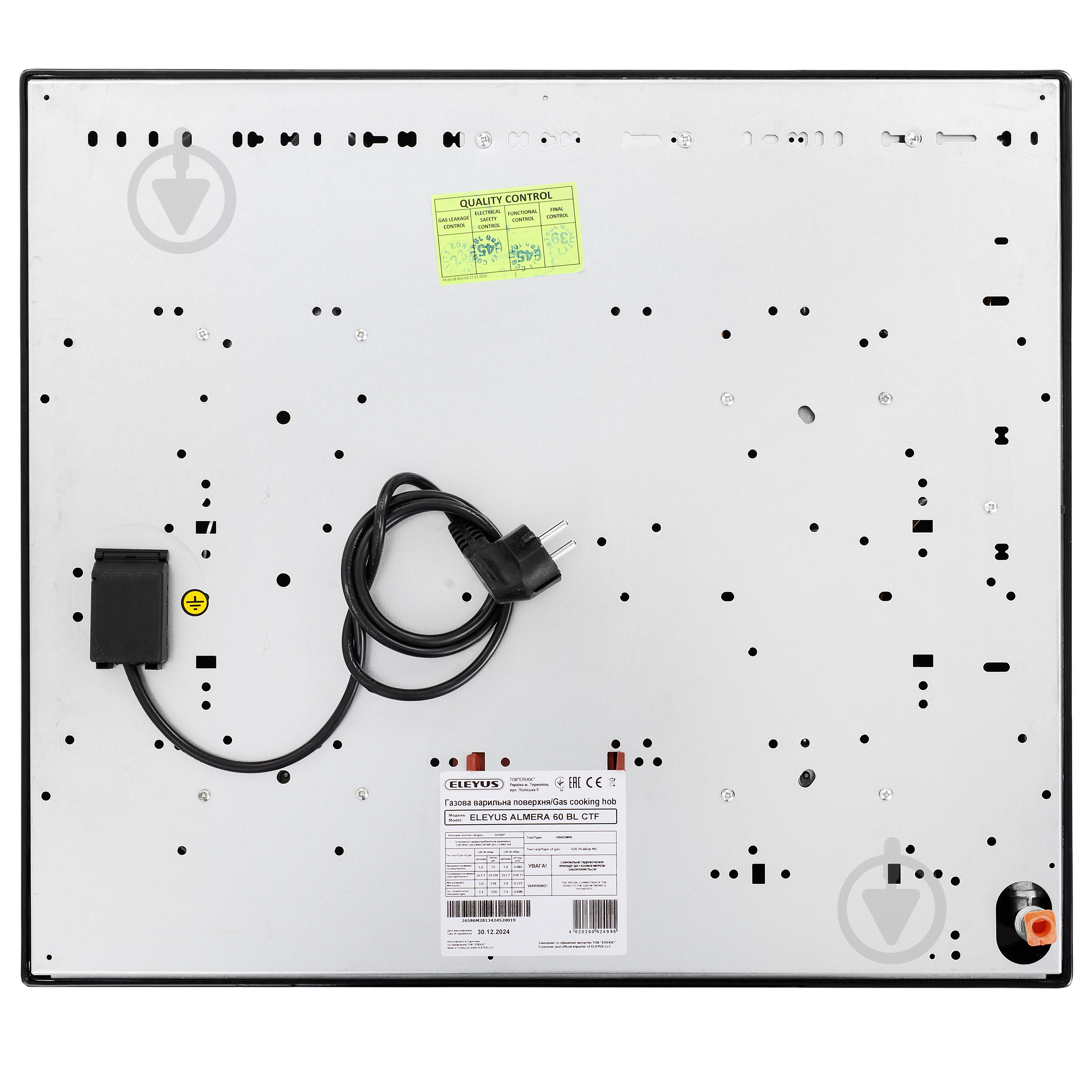 Варочная поверхность газовая Eleyus ALMERA 60 BL CTF - фото 18 Варочная поверхность газовая Eleyus ALMERA 60 BL CTF - фото 18