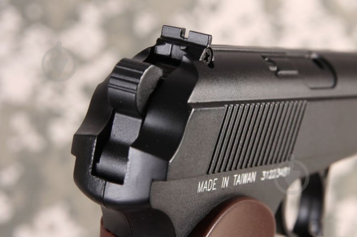 Пневматический пистолет SAS Makarov Blowback 4,5 мм - фото 8
