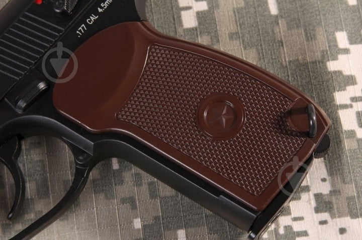 Пневматический пистолет SAS Makarov Blowback 4,5 мм - фото 9