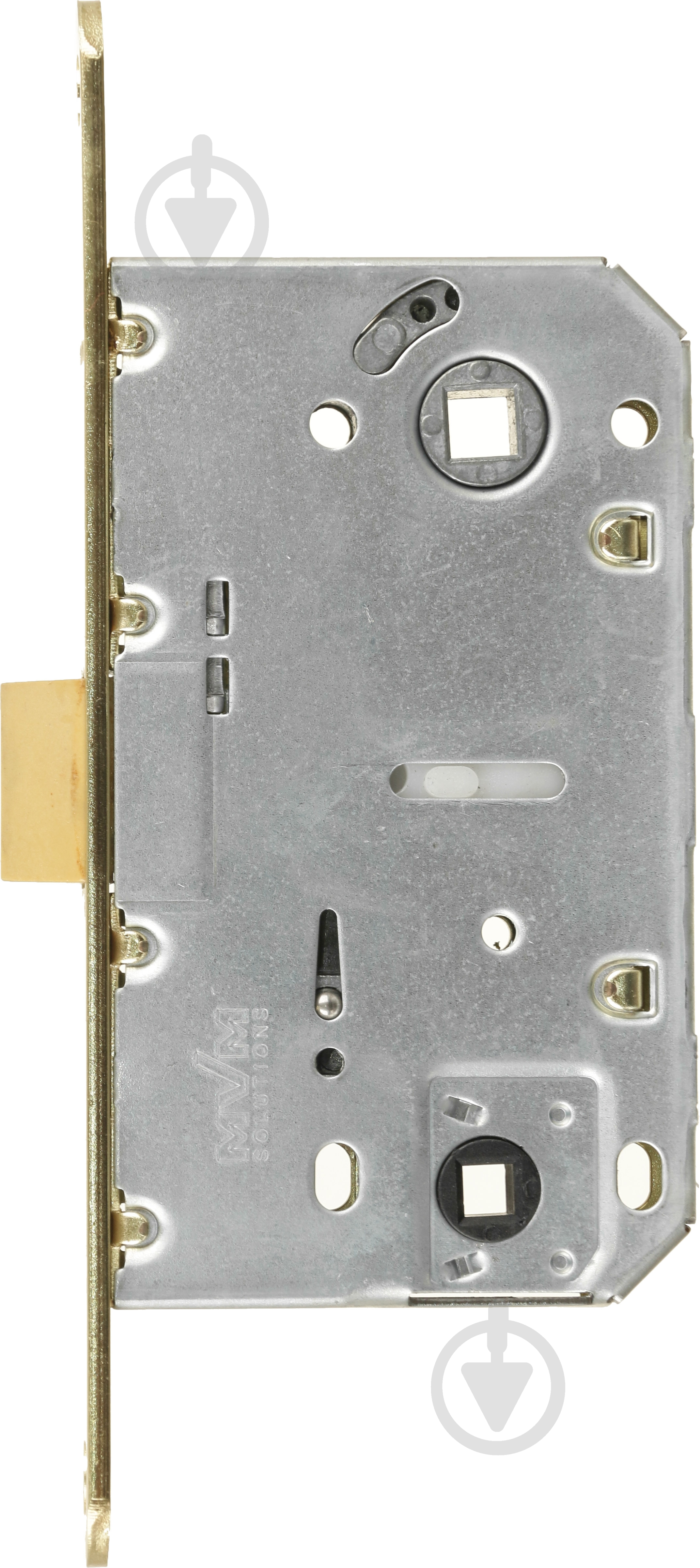 Дверний замок міжкімнатний MVM P-2056 WC матова латунь - фото 2