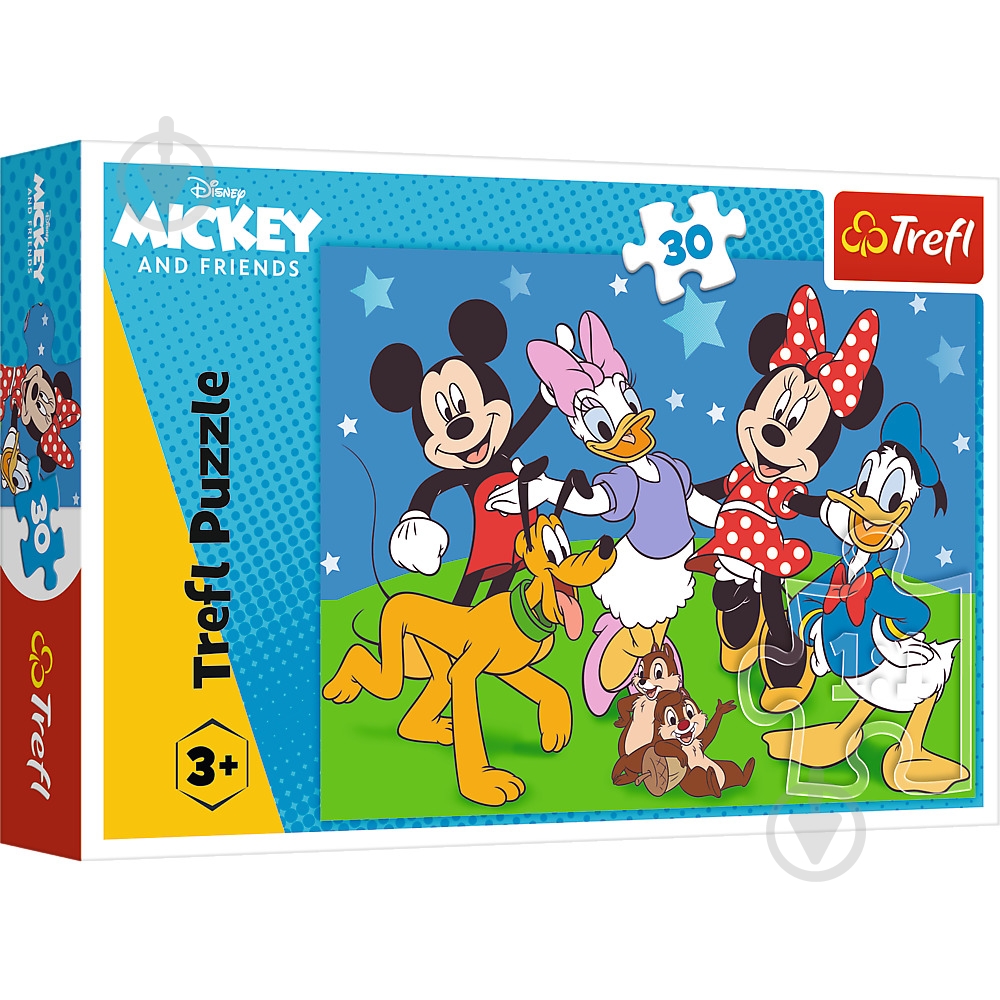 Пазлы Trefl Mickey&friends Мышиные дела 30 элементов 18309 - фото 1 Пазлы Trefl Mickey&friends Мышиные дела 30 элементов 18309 - фото 1