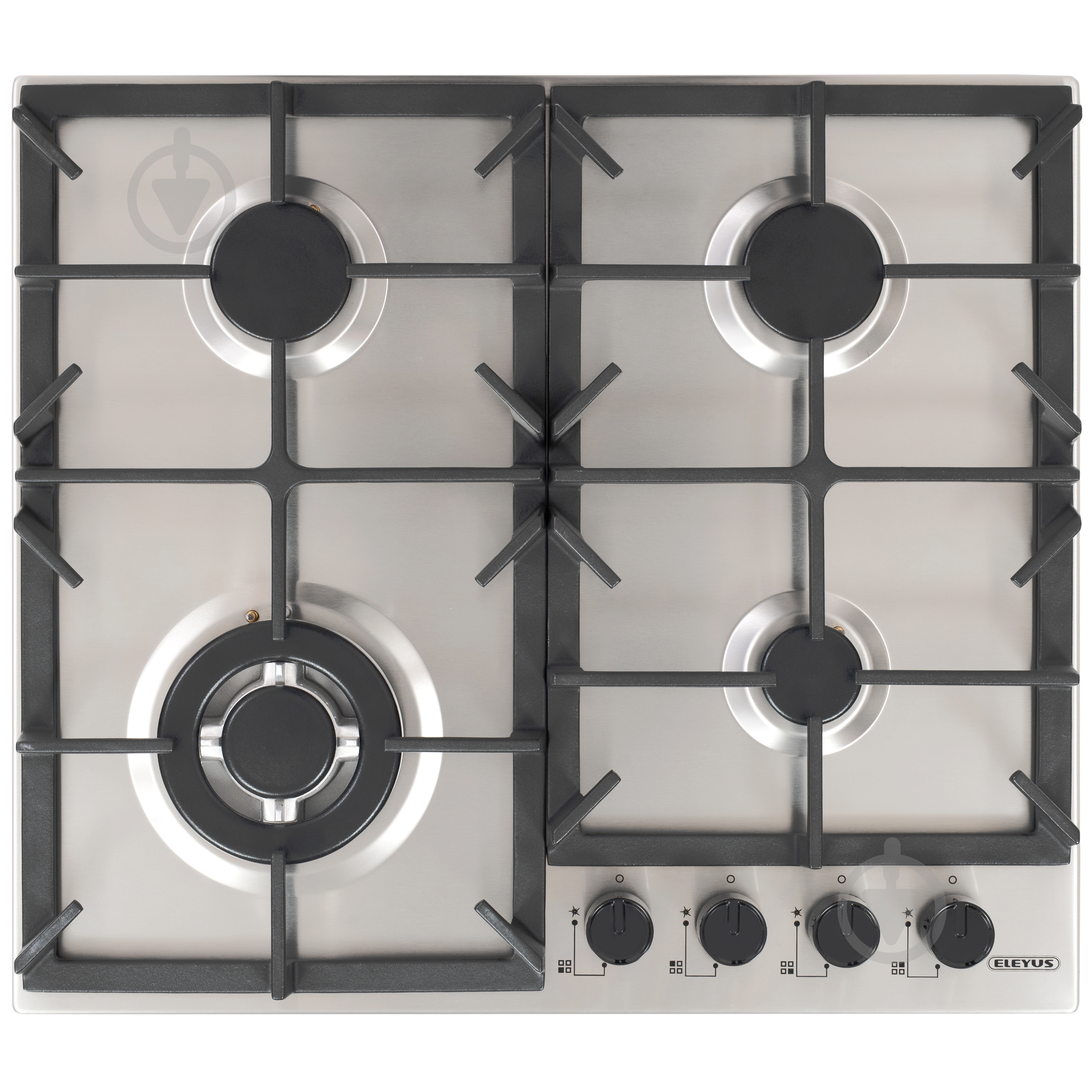 Варильна поверхня газова Eleyus ALMERA 60 IS CTF - фото 1 Варильна поверхня газова Eleyus ALMERA 60 IS CTF - фото 1