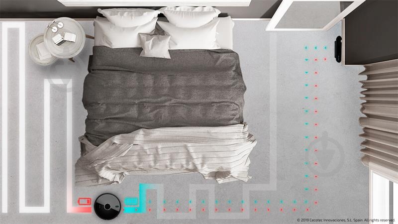 Робот-пылесос CECOTEC Conga 4490 CCTC-05437 black - фото 7 Робот-пылесос CECOTEC Conga 4490 CCTC-05437 black - фото 7