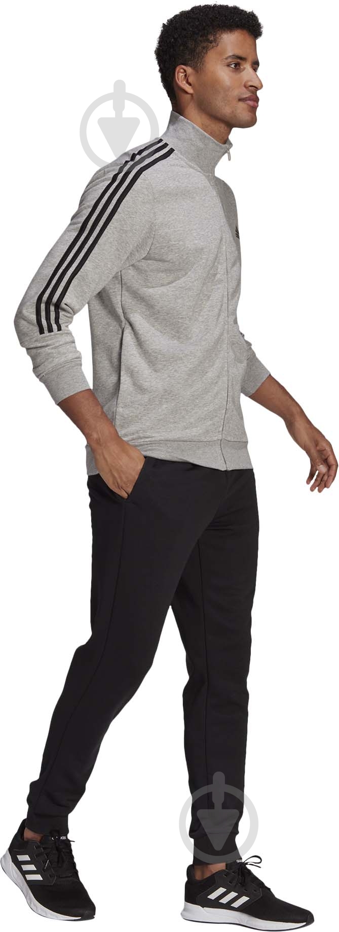 Спортивний костюм Adidas M 3S FT TT TS GK9975 р. 6 сірий - фото 8