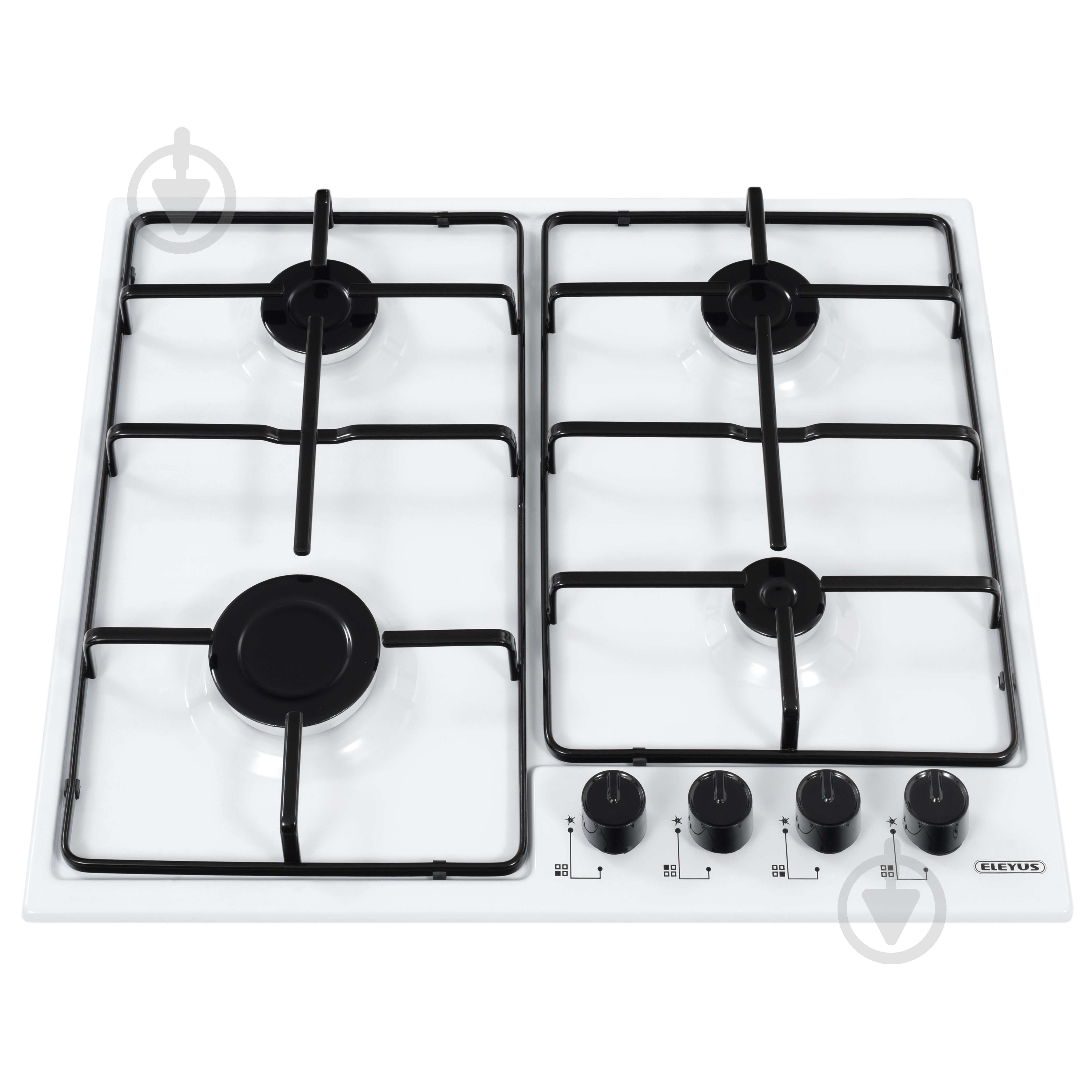 Варочная поверхность газовая Eleyus ALMERA 60 WH EF - фото 2