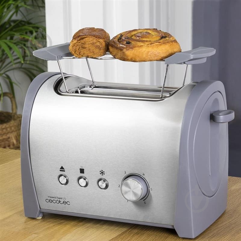Тостер CECOTEC Steel&Toast 2S CCTC-03035 - фото 9