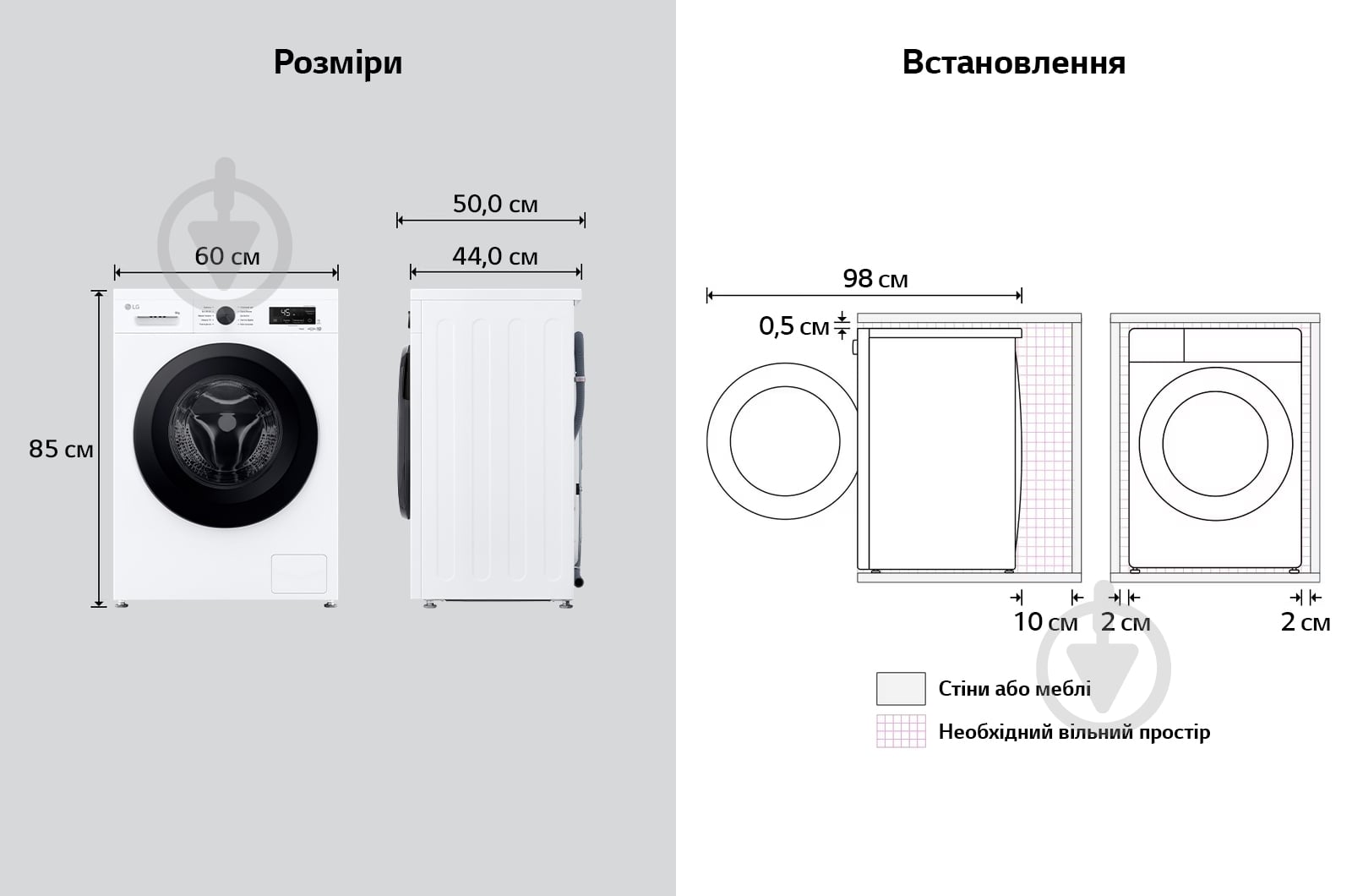Пральна машина LG F2Y2NS6WE - фото 17