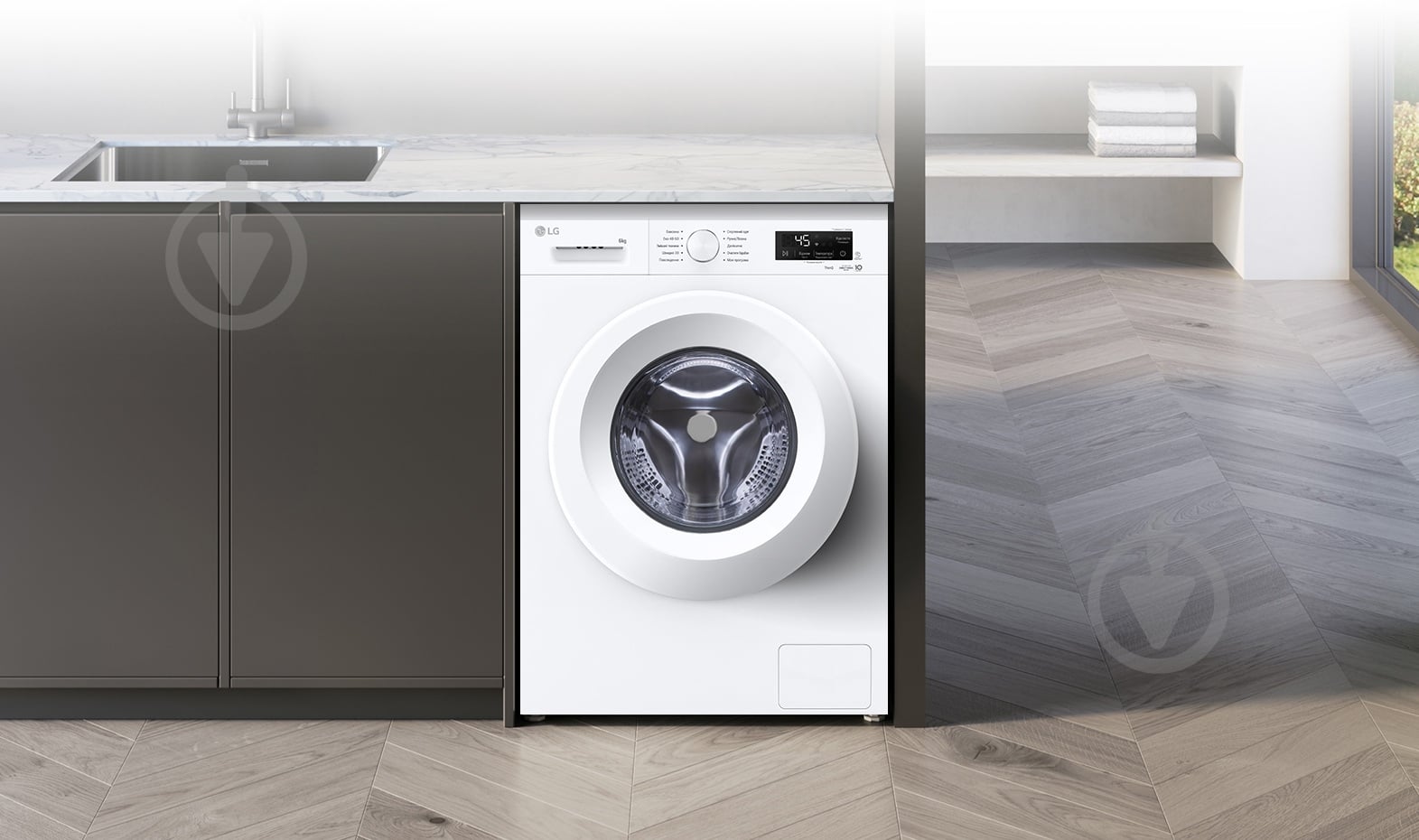 Стиральная машина LG F2Y2NS3WE - фото 3