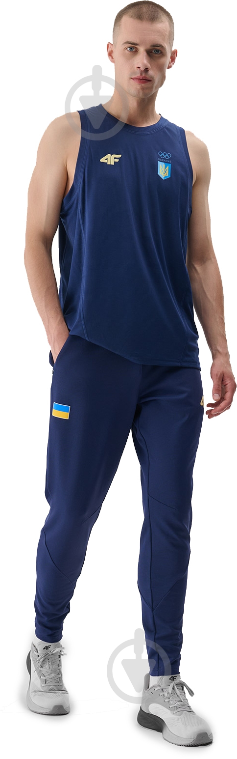 Брюки 4F 4FOSS24TFTRM0896-31S р. L синий - фото 5