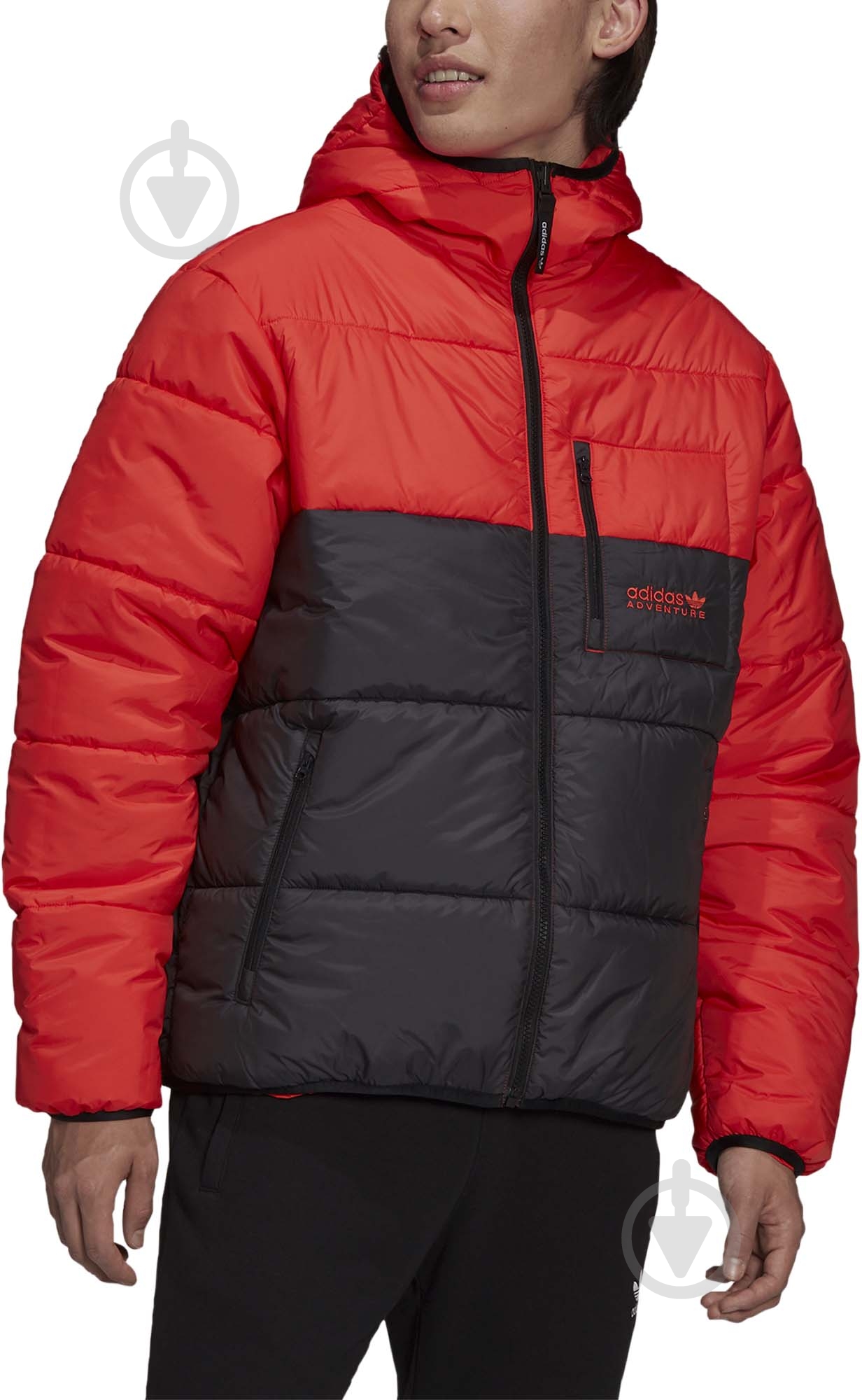 Куртка чоловіча зимова Adidas PUFFER JKT H13572 р.M чорна - фото 1