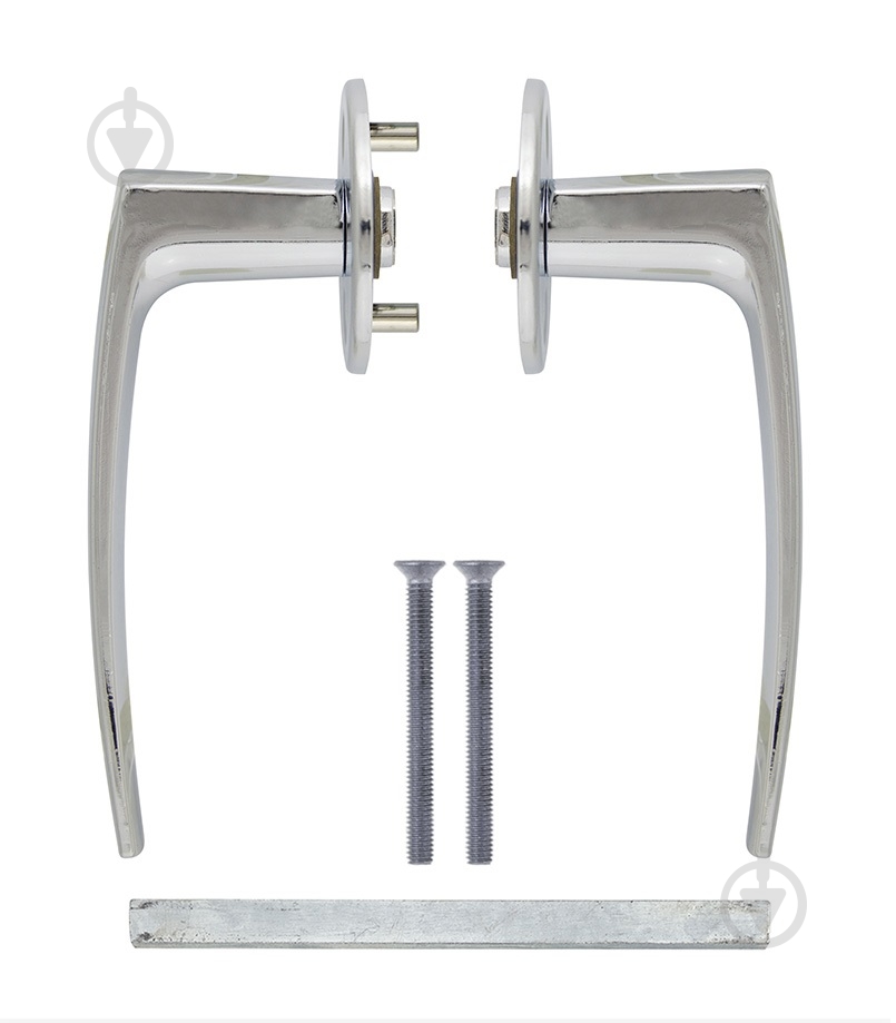 Ручка на розетці Abloy Polarita 16/001 mov-mov fin round 40 мм полірований хром - фото 4 Ручка на розетці Abloy Polarita 16/001 mov-mov fin round 40 мм полірований хром - фото 4