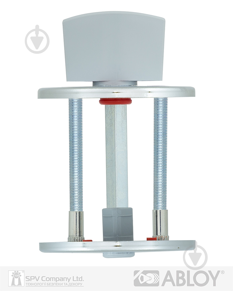 Накладка Abloy LH001 FIN ROUND 40 мм FE CR WC полированный хром - фото 2