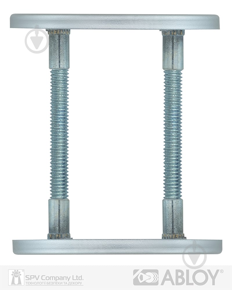 Накладка Abloy LH001 FIN ROUND 40 мм FE HCR PZ матовый хром - фото 2