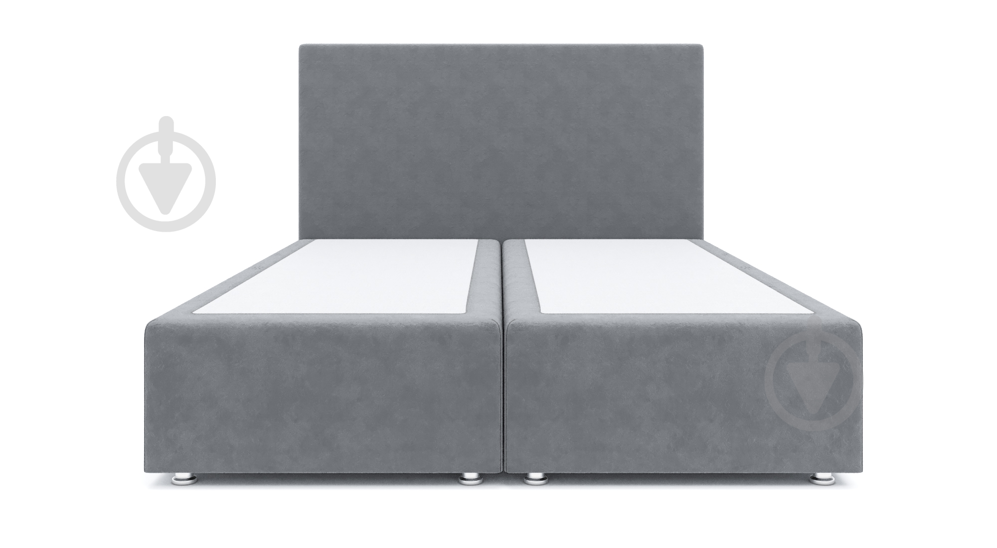 Кровать SOFYNO Адрия-2 180x200 см серый - фото 1 Кровать SOFYNO Адрия-2 180x200 см серый - фото 1