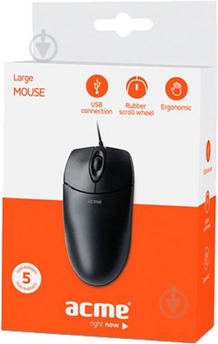 Мышь Acme MS04 black - фото 3