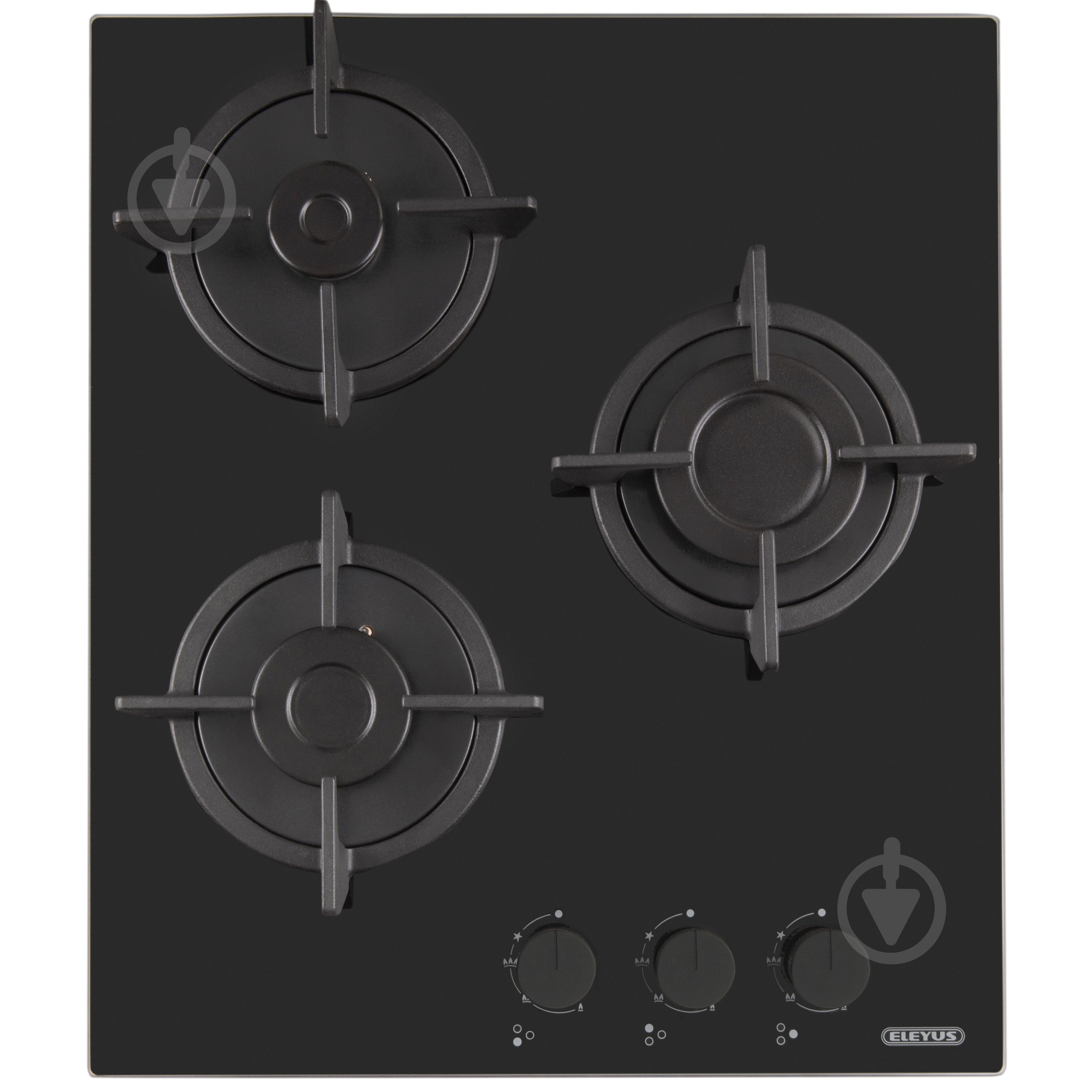Варочная поверхность газовая Eleyus MALVA 45 BL CF - фото 1 Варочная поверхность газовая Eleyus MALVA 45 BL CF - фото 1